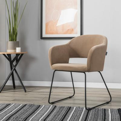 Стул R-Home Кресло Oscar Diag beige/Линк арт. 410118153h_Diagbeige_черн_линк