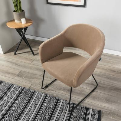 Стул R-Home Кресло Oscar Diag beige/Линк арт. 410118153h_Diagbeige_черн_линк