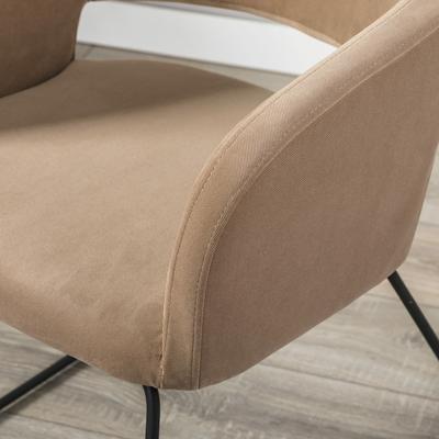 Стул R-Home Кресло Oscar Diag beige/Линк арт. 410118153h_Diagbeige_черн_линк