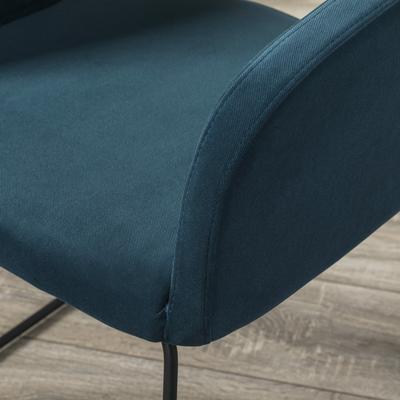 Стул R-Home Кресло Oscar Diag blue/Линк арт. 410118163h_Diagblue_черн