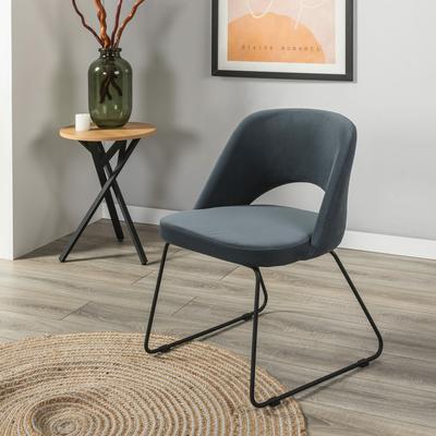 Стул R-Home Стул Lars Diag grey/Линк арт. 410120143h_Diaggrey_черн