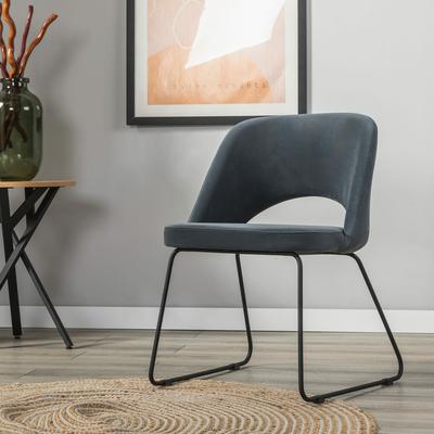 Стул R-Home Стул Lars Diag grey/Линк арт. 410120143h_Diaggrey_черн