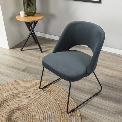 Стул R-Home Стул Lars Diag grey/Линк арт. 410120143h_Diaggrey_черн