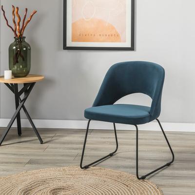 Стул R-Home Стул Lars Diag blue/Линк арт. 410120153h_Diagblue_черн