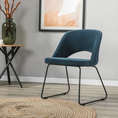 Стул R-Home Стул Lars Diag blue/Линк арт. 410120153h_Diagblue_черн