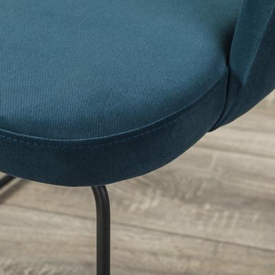Стул R-Home Стул Lars Diag blue/Линк арт. 410120153h_Diagblue_черн