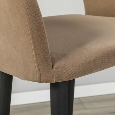 Стул барный R-Home Кресло Бар Oscar Diag beige/черный арт. 410218152h_Diagbeige_черн_БАР