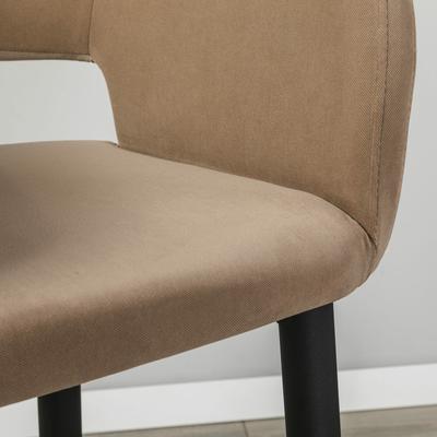 Стул барный R-Home Кресло Бар Oscar Diag beige/черный арт. 410218152h_Diagbeige_черн_БАР