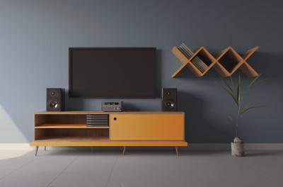 Тумба под ТВ Woodi Furniture Тумба для мультимедиа TIWI арт. TV02SPKR-MV