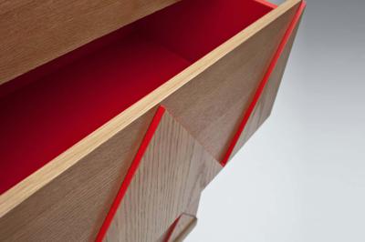 Тумбочка Woodi Furniture Прикроватная тумба Woo Twins арт. WT03SP-KR