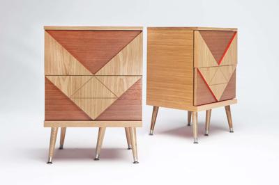 Тумбочка Woodi Furniture Прикроватная тумба Woo Twins арт. WT03SP-KR