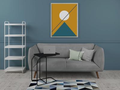 Столик Woodi Furniture Приставной столик Bauhaus арт. BHPRT-TS