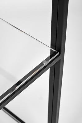 Консоль AllConsoles Консольный стол 1011-CB clear черный муар арт. 1011-CB clear