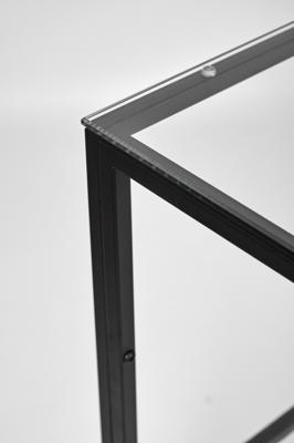 Консоль AllConsoles Консольный стол 1011-CB clear черный муар арт. 1011-CB clear