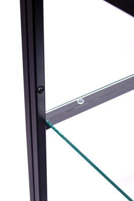 Консоль AllConsoles Консольный стол 1012-CB clear черный муар арт. 1012-CB clear