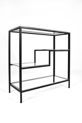 Консоль AllConsoles Консольный стол 1013-CB clear черный муар арт. 1013-CB clear