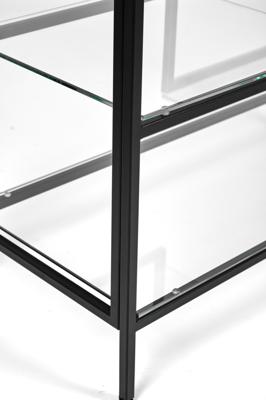 Консоль AllConsoles Консольный стол 1013-CB clear черный муар арт. 1013-CB clear