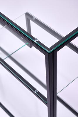 Консоль AllConsoles Консольный стол 1014-CB clear черный муар арт. 1014-CB clear