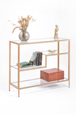 Консоль AllConsoles Консольный стол 1011-CG clear золотой арт. 1011-CG clear