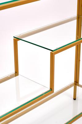Консоль AllConsoles Консольный стол 1012-CG clear золотой арт. 1012-CG clear