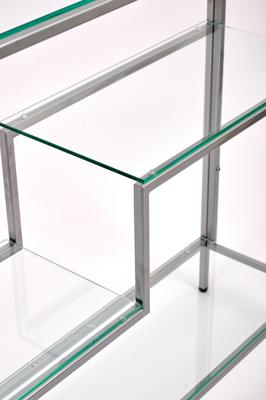 Консоль AllConsoles Консольный стол 1012-CS clear серебряный арт. 1012-CS clear