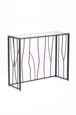 Консоль AllConsoles Консольный стол 1021-CB clear черный муар арт. 1021-CB clear