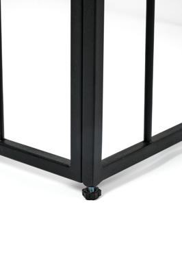 Консоль AllConsoles Консольный стол 1023-CB clear черный муар арт. 1023-CB clear