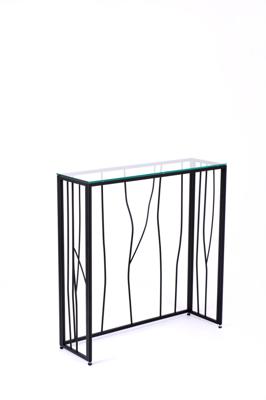 Консоль AllConsoles Консольный стол 1024-CB clear черный муар арт. 1024-CB clear