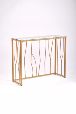 Консоль AllConsoles Консольный стол 1021-CG clear золотой арт. 1021-CG clear