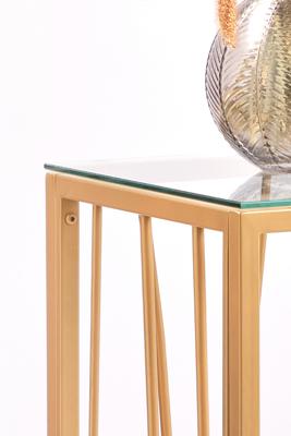 Консоль AllConsoles Консольный стол 1021-CG clear золотой арт. 1021-CG clear