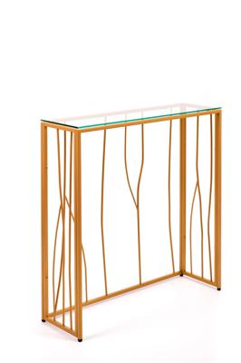 Консоль AllConsoles Консольный стол 1024-CG clear золотой арт. 1024-CG clear