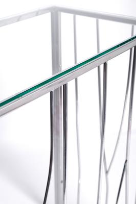 Консоль AllConsoles Консольный стол 1021-CS clear серебряный арт. 1021-CS clear