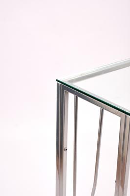 Консоль AllConsoles Консольный стол 1022-CS clear серебряный арт. 1022-CS clear