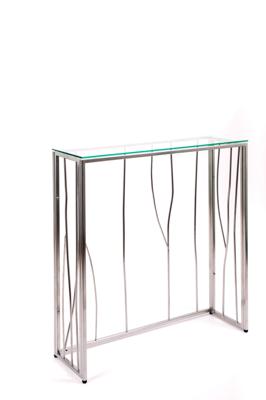 Консоль AllConsoles Консольный стол 1024-CS clear серебряный арт. 1024-CS clear
