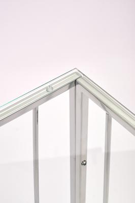 Консоль AllConsoles Консольный стол 1024-CS clear серебряный арт. 1024-CS clear