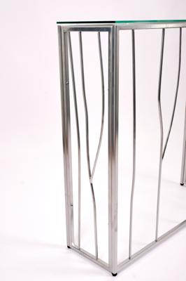 Консоль AllConsoles Консольный стол 1024-CS clear серебряный арт. 1024-CS clear