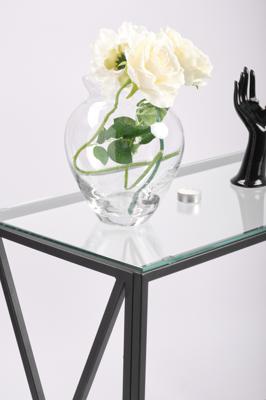 Консоль AllConsoles Консольный стол 1031-CB clear черный муар арт. 1031-CB clear
