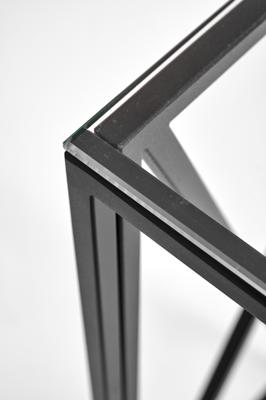 Консоль AllConsoles Консольный стол 1033-CB clear черный муар арт. 1033-CB clear