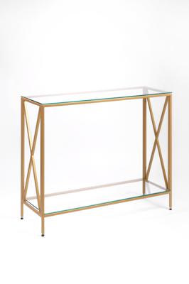 Консоль AllConsoles Консольный стол 1031-CG clear золотой арт. 1031-CG clear