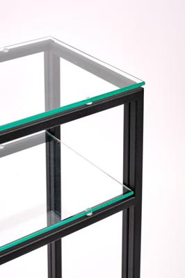 Консоль AllConsoles Консольный стол 1042-CB clear черный муар арт. 1042-CB clear