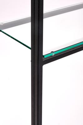 Консоль AllConsoles Консольный стол 1042-CB clear черный муар арт. 1042-CB clear