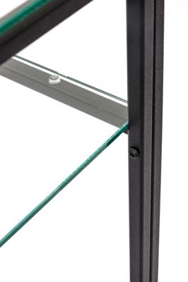 Консоль AllConsoles Консольный стол 1042-CB clear черный муар арт. 1042-CB clear