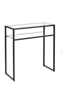 Консоль AllConsoles Консольный стол 1043-CB clear черный муар арт. 1043-CB clear
