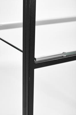 Консоль AllConsoles Консольный стол 1043-CB clear черный муар арт. 1043-CB clear