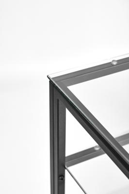 Консоль AllConsoles Консольный стол 1043-CB clear черный муар арт. 1043-CB clear