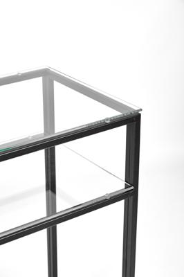 Консоль AllConsoles Консольный стол 1043-CB clear черный муар арт. 1043-CB clear