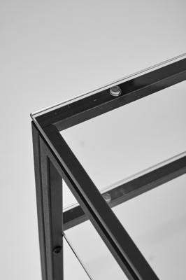 Консоль AllConsoles Консольный стол 1044-CB clear черный муар арт. 1044-CB clear