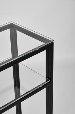 Консоль AllConsoles Консольный стол 1044-CB clear черный муар арт. 1044-CB clear