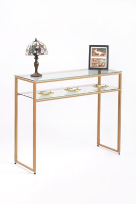Консоль AllConsoles Консольный стол 1041-CG clear золотой арт. 1041-CG clear
