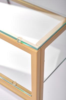 Консоль AllConsoles Консольный стол 1041-CG clear золотой арт. 1041-CG clear